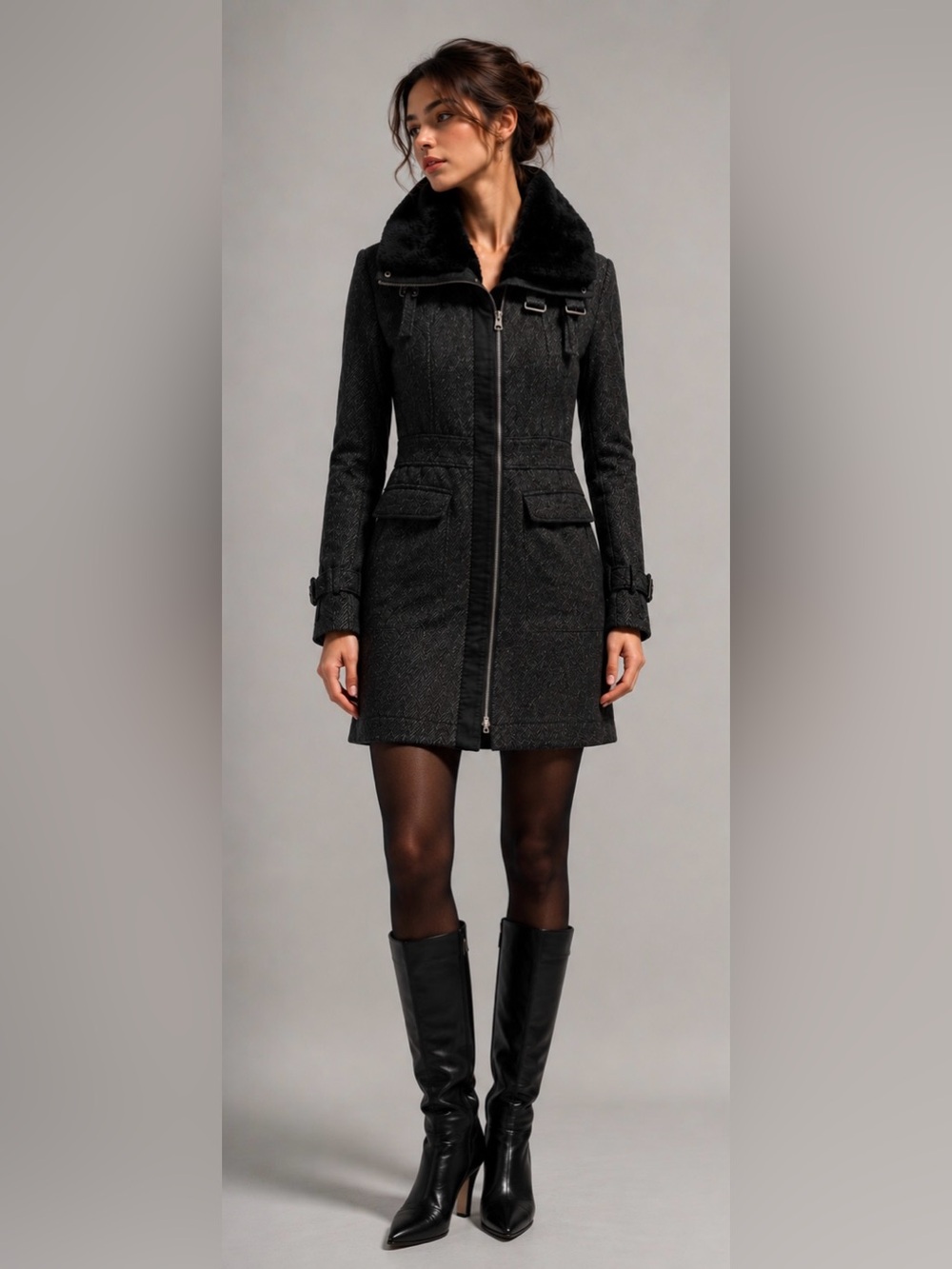 A/X Armani Exchange size small wool pea coat in great condition​